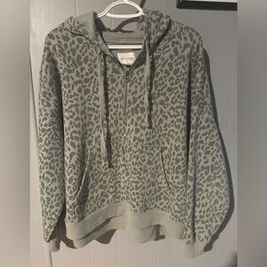 3 for $10🌻American Eagle crop oversized hoodie sz s